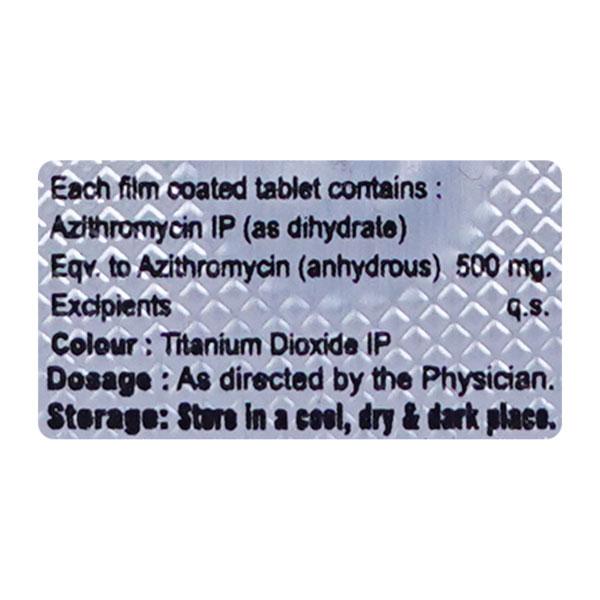 ACTIZITH 500 Tablet 3's