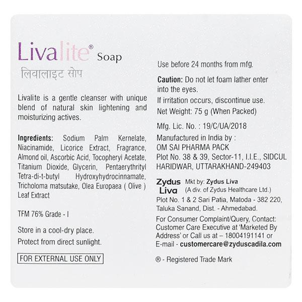 LIVALITE Soap 75gm