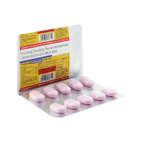 CRITICOLD ADVANCE Tablet 10's