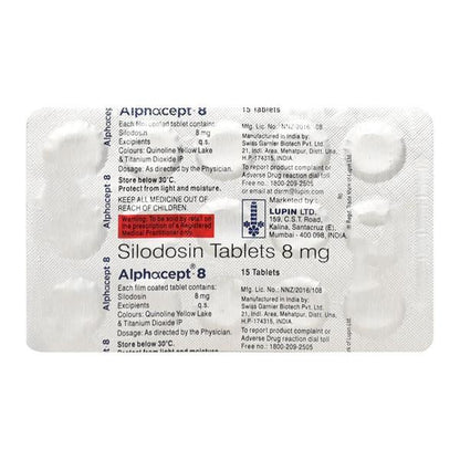 ALPHACEPT 8 Tablet 15's