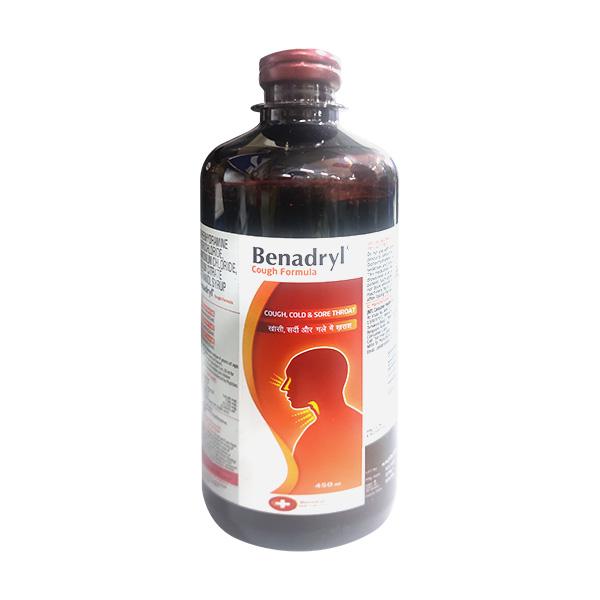 Benadryl Cough Formula Syrup 450ml