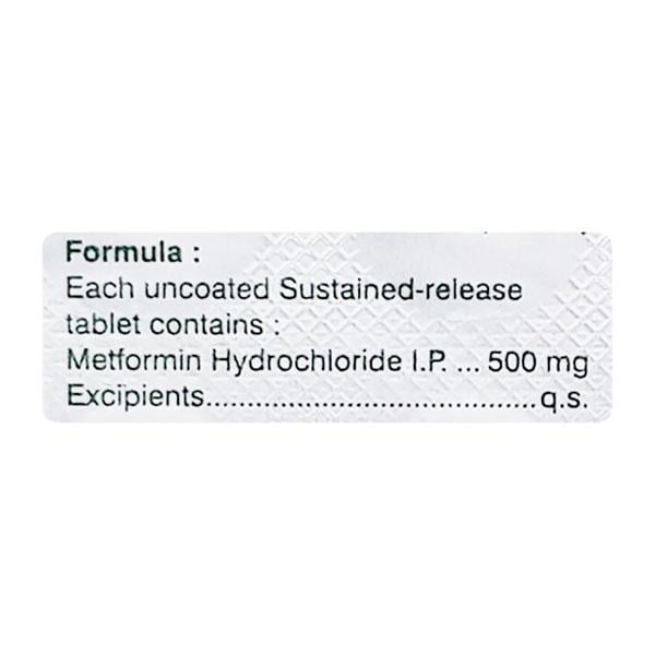 Glyciphage SR 500mg Tablet 10'S
