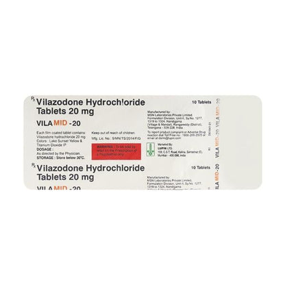 Vilamid 20mg Tablet 10'S