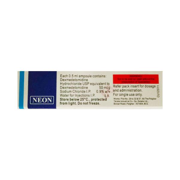 Dextomid 50mcg Injection 0.5ml