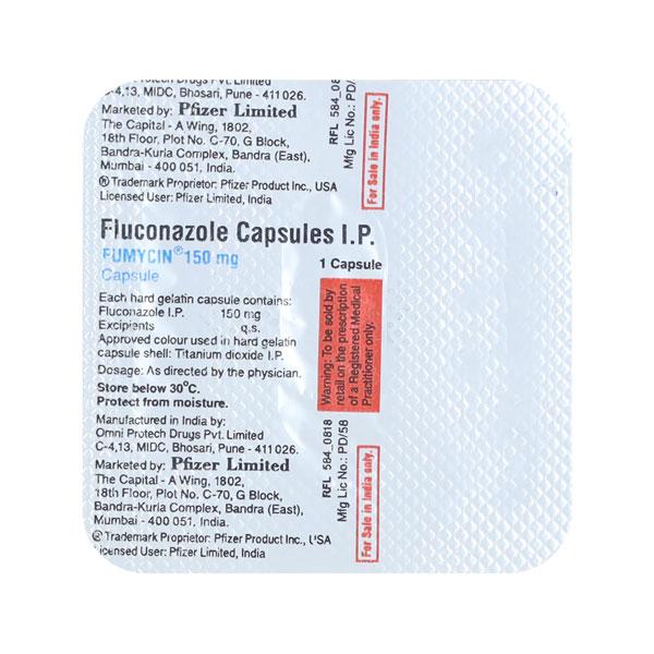 Fumycin 150mg Capsule 1'S