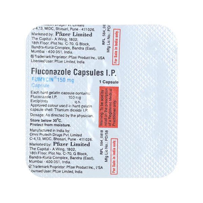 Fumycin 150mg Capsule 1'S
