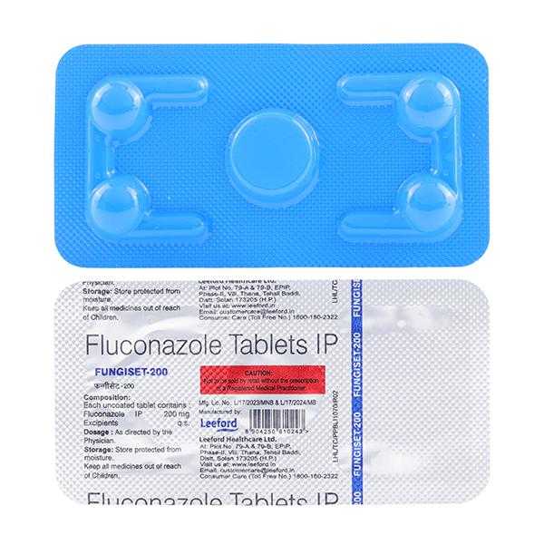 FUNGISET 200 Tablet 1's
