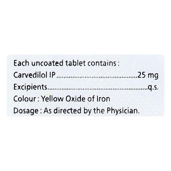 CARDIBEST 25 Tablet 10's