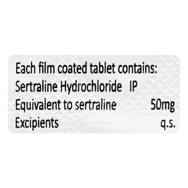 Sertacad 50mg Tablet 10'S