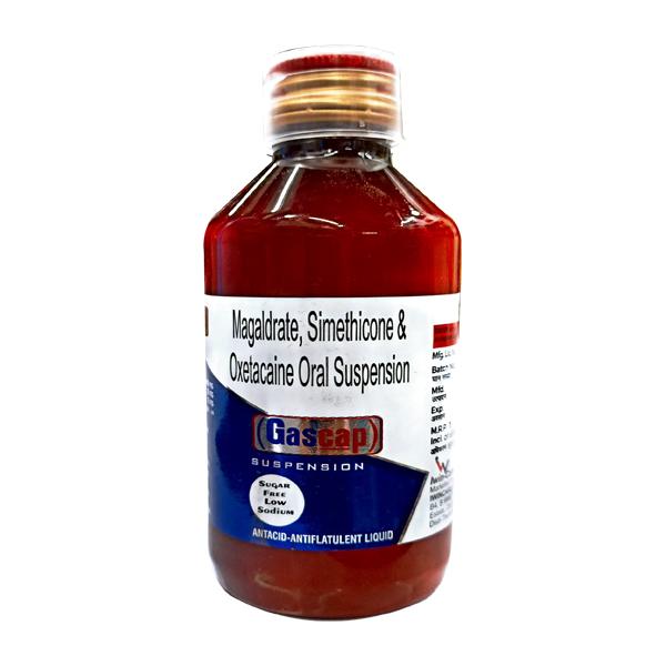 GASCAP SUGAR FREE LOW SODIUM Suspension 170ml