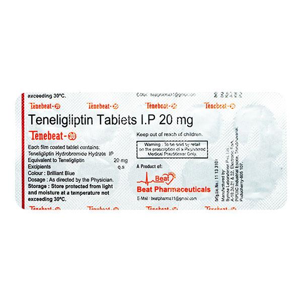 TENEBEAT 20mg Tablet 10's