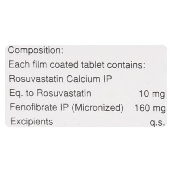 Rosubest F 10mg/160mg Tablet 10'S
