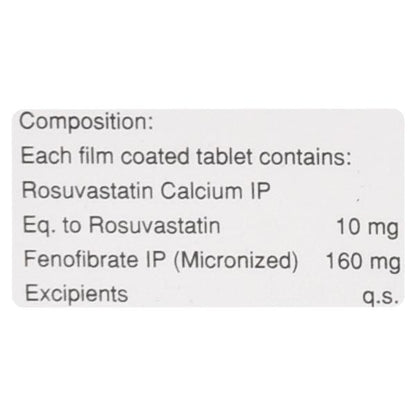 Rosubest F 10mg/160mg Tablet 10'S