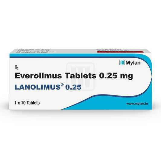 LANOLIMUS 0.25mg Tablet 10's