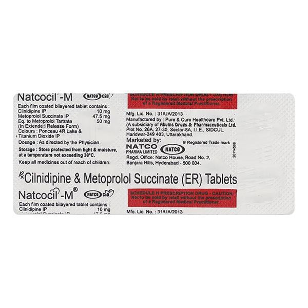 Natcocil M Tablet 10'S