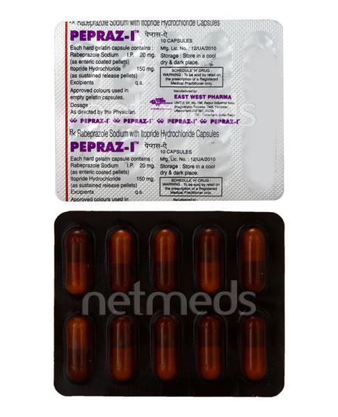 Pepraz I Capsule 10'S
