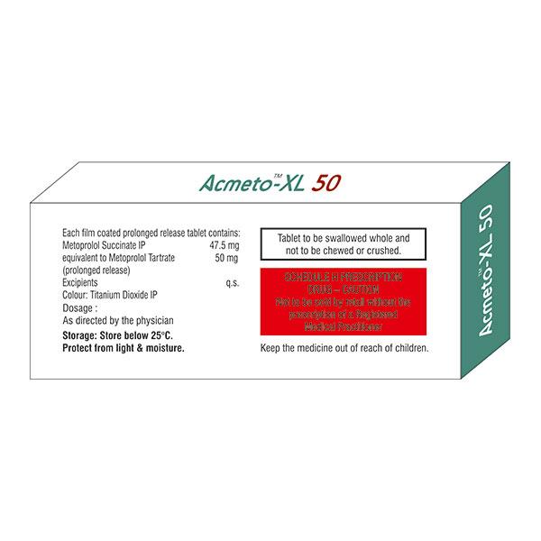 ACMETO XL 50 Tablet 10's