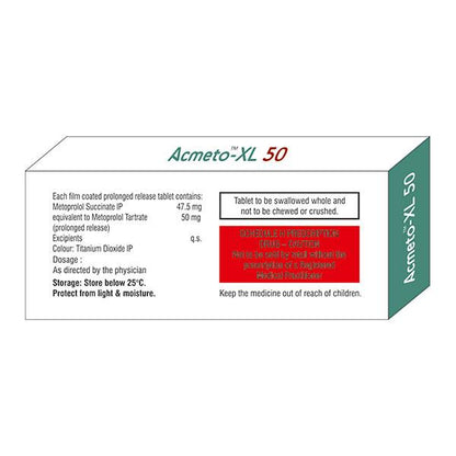 ACMETO XL 50 Tablet 10's