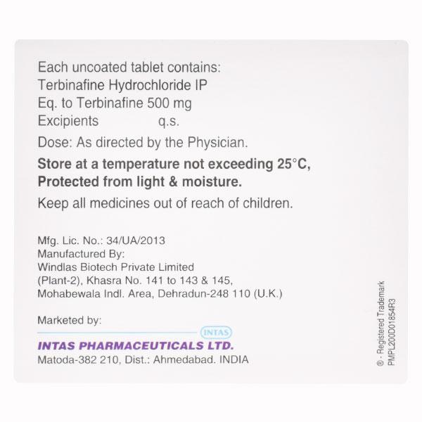 Tebina 500mg Tablet 7'S