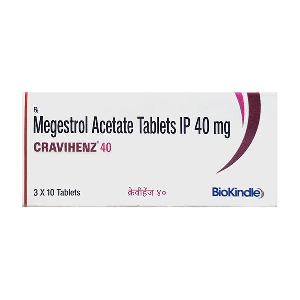 CRAVIHENZ 40 Tablet 10's