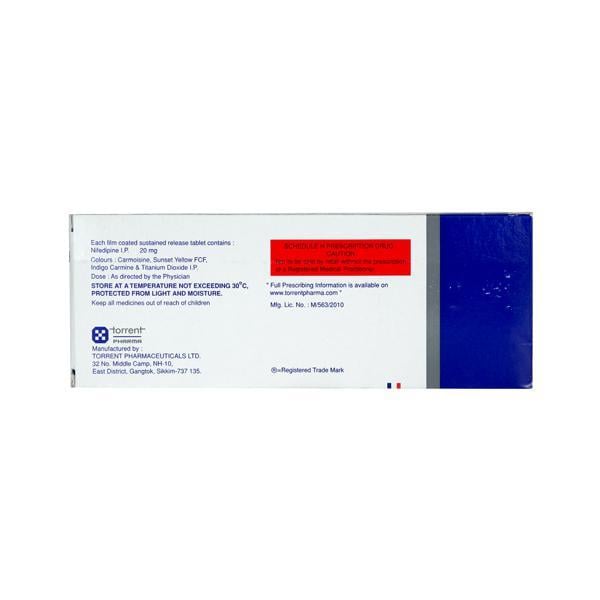 Calcigard Retard 20mg Tablet 10'S