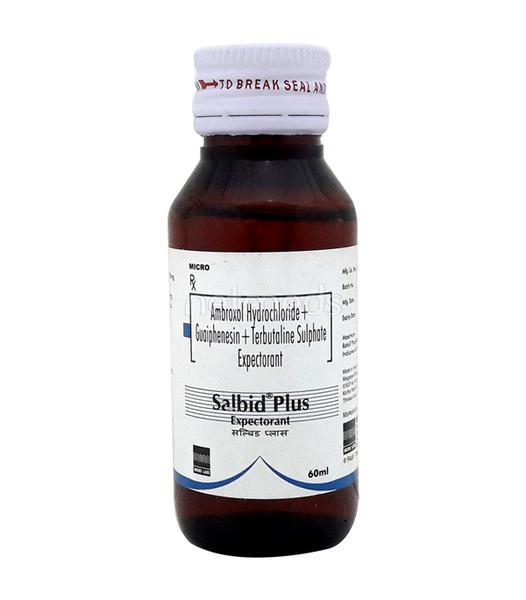 Salbid Plus Expectorant 60ml