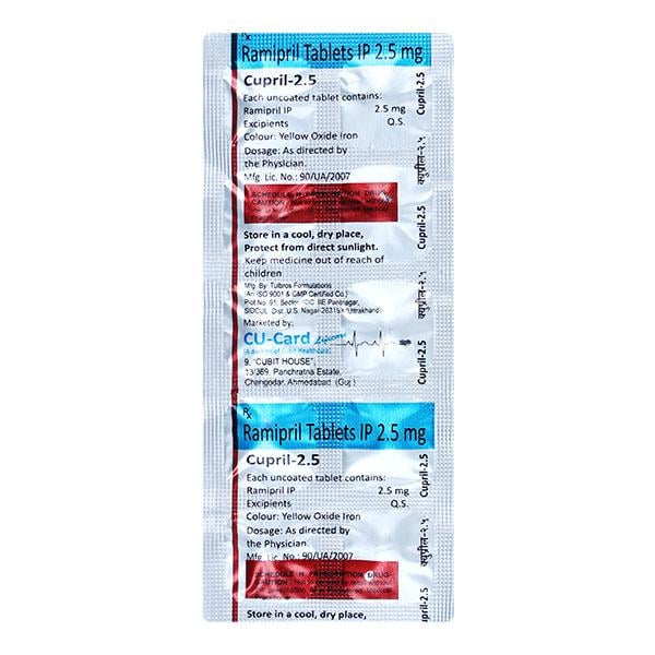 CUPRIL 2.5 Tablet 10's