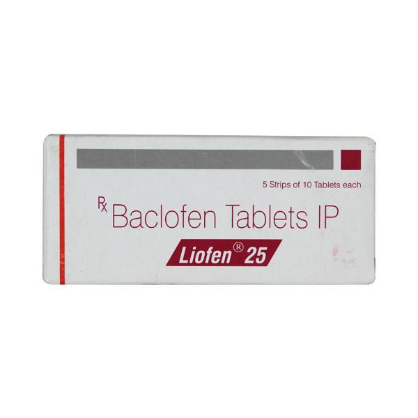 Liofen 25mg Tablet 10'S