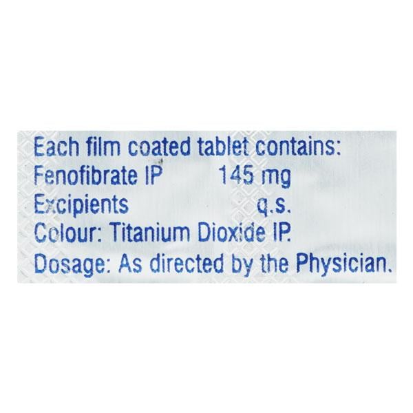 Stanlip 145mg Tablet 10'S