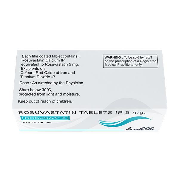 Rosukaa 5mg Tablet 10'S