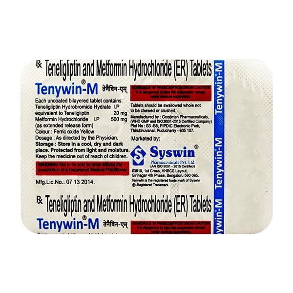 TENYWIN M Tablet 10's