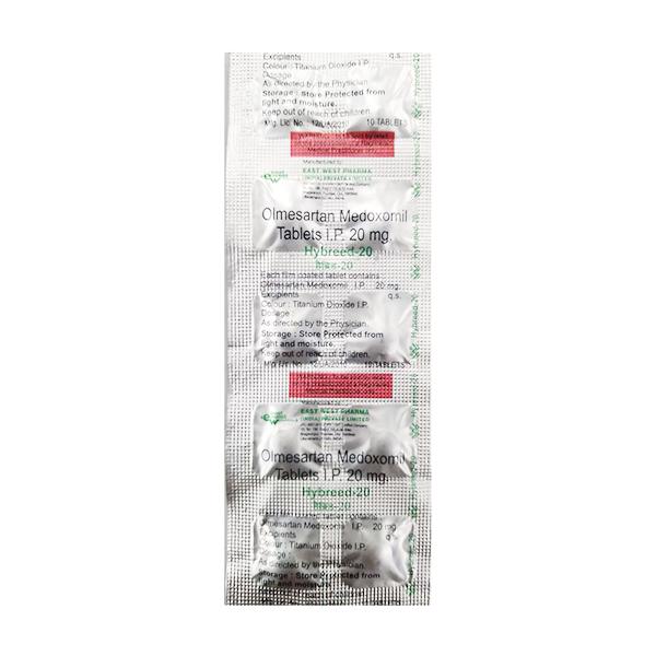 Hybreed 20mg Tablet 10'S