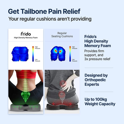 Frido Ultimate Tailbone Pain Relief Seat Cushion - Frido