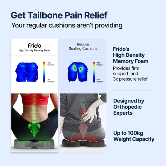 Frido Ultimate Tailbone Pain Relief Seat Cushion - Frido
