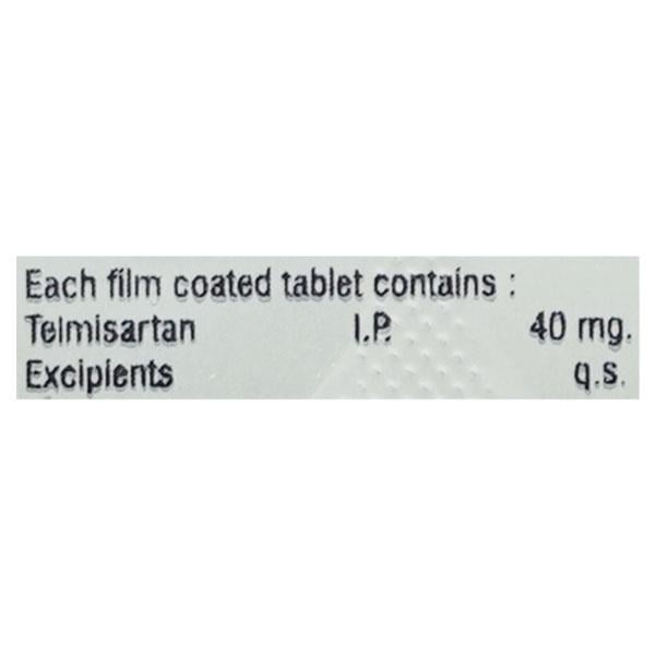 TELMISON 40 Tablet 10's