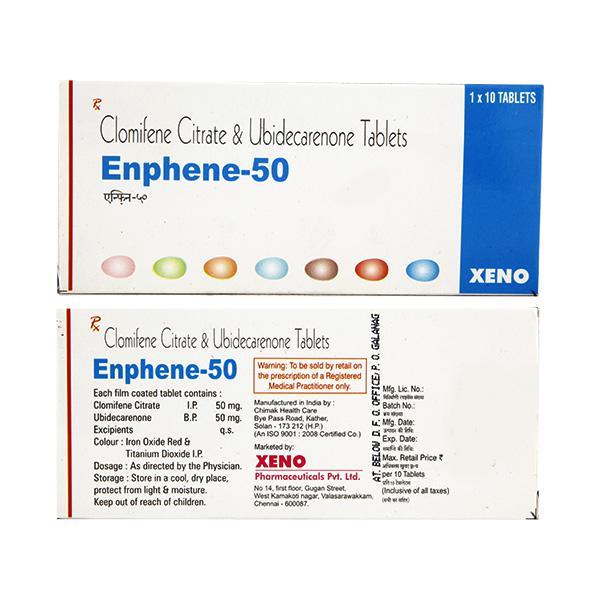Enphene 50mg Tablet 10'S