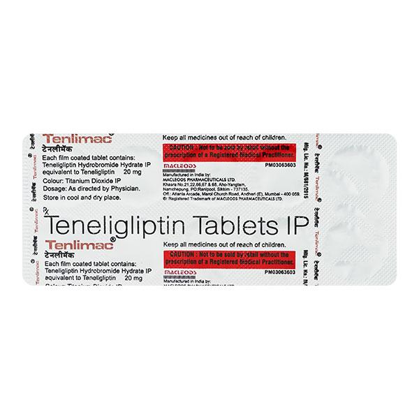Tenlimac 20mg Tablet 10'S