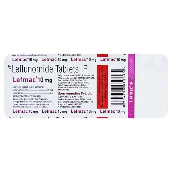 LEFMAC 10mg Tablet 10's