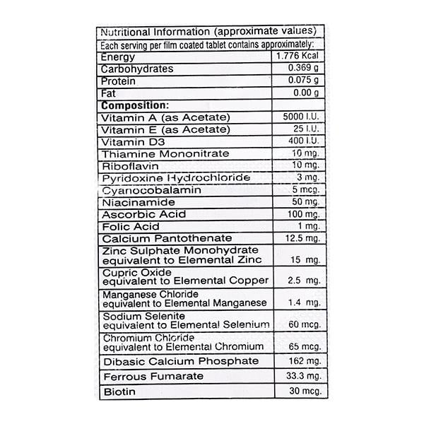 Vitrace FM Tablet 10'S