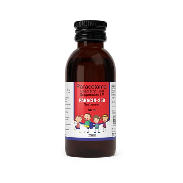 Paracin 250mg Suspension 60ml