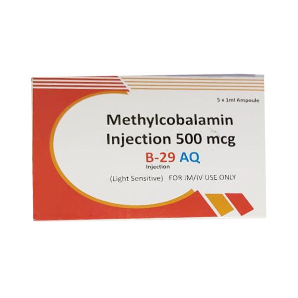B 29 AQ 500mcg Injection 1ml