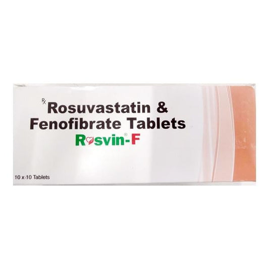 ROSVIN F Tablet 10's
