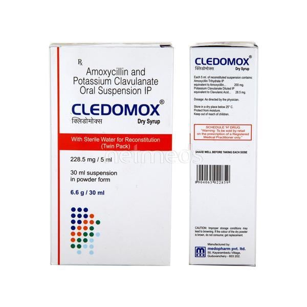 Cledomox 228.5mg Dry Syrup 30ml