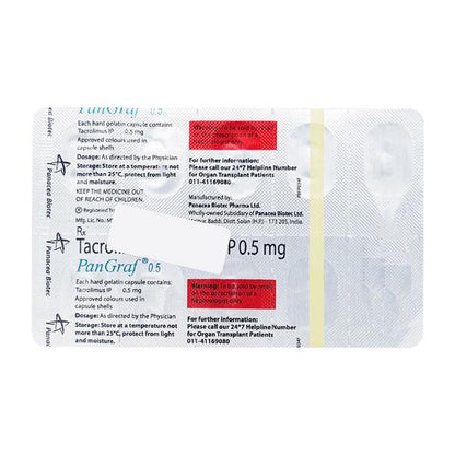 Pangraf 0.5mg Capsule 10'S