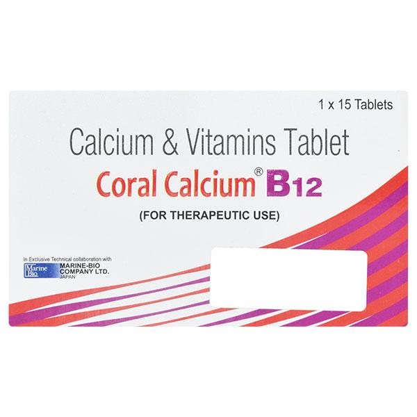 CORAL CALCIUM B12 Tablet 15's