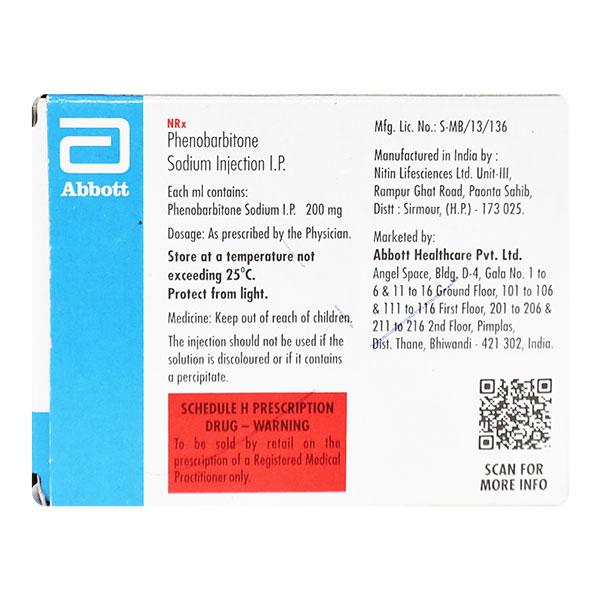 PHENOBARBITONE INJECTION 1ML