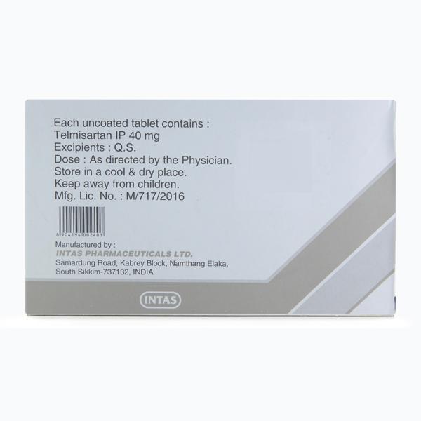 Sartel 40mg Tablet 15'S