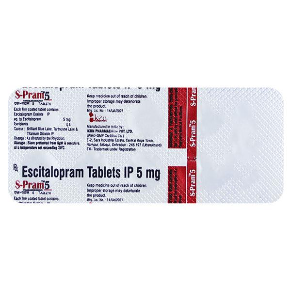 S PRAM 5 Tablet 10's