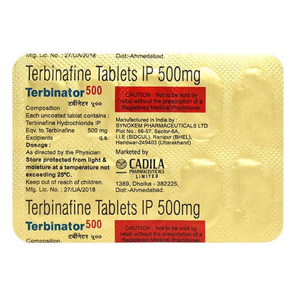 TERBINATOR 500 Tablet 10's