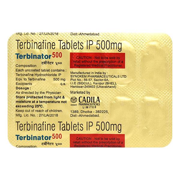 TERBINATOR 500 Tablet 10's